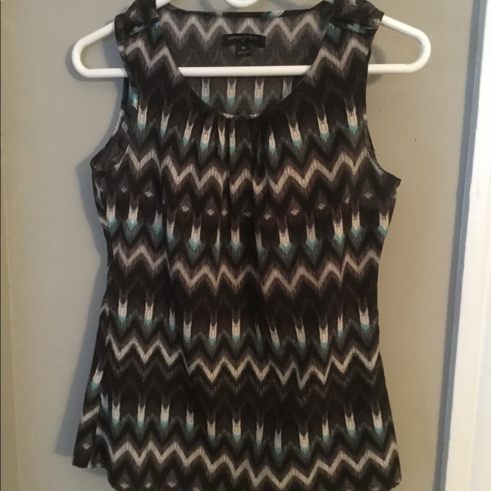 Banana Republic sleeveless blouse